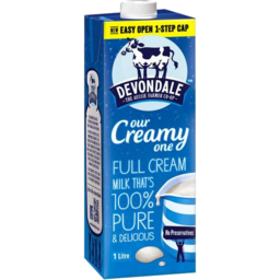 Photo of Devondale Milk Full Cream UHT (1L)