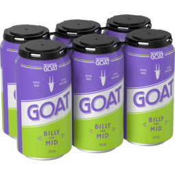 Photo of Mountain Goat Billy The Mid Cans 6x375ml