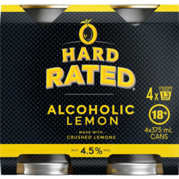 Photo of Hard Rated Alcoholic Lemon Can