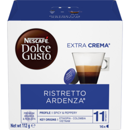 Photo of Nescafe® Dolce Gusto® Ristretto Ardenza Coffee Capsules Box Of 16 Servings 112g