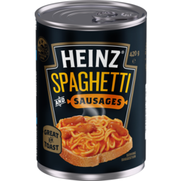 Photo of Heinz Spaghetti & Sausages 420gm