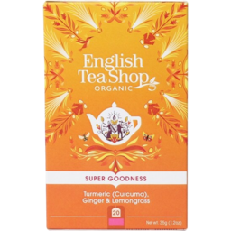 Photo of ENGLISH TEA SHOP:ETS Ets Turmeric Ginger Lemongrass 20tb