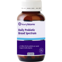 Photo of HENRY BLOOMS Daily Probiotic Broad Spectrum 60c