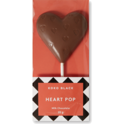 Photo of Koko Black Heart Pop Milk Chocolate