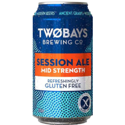 Photo of Two Bays Gluten Free Session Ale Mid Strength Can 16pk