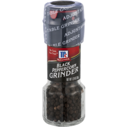 Photo of Mccormick Black Peppercorn Adjustable Grinder 35g