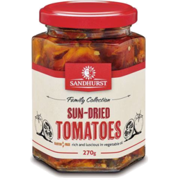 Photo of Sandhurst Sun-Dried Tomatoes Rich & Luscious 270gm