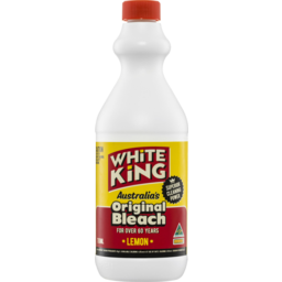 Photo of White King Premium Bleach Lemon 750ml