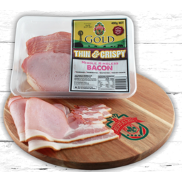 Photo of Bacon, Bertocchi Thin & Crispy Middle Rindless 400 gm