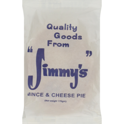 Photo of Jimmy's Pie Mince & Cheese 170g