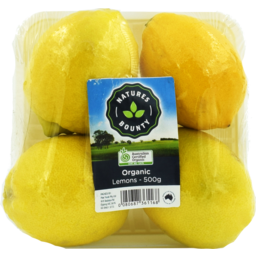 Photo of Natures Bounty Organic Lemons