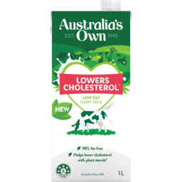 Photo of Australia's Own Milk Lowers Cholesterol UHT 1L