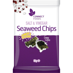 Photo of Connect Foods Salt & Vinegar Seaweed Chips 30g