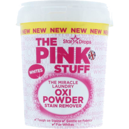 Photo of The Pink Stuff Whites Oxi Powder 1kg