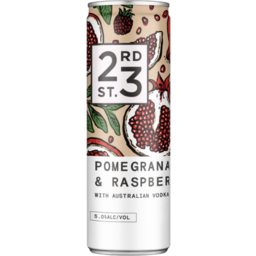 Photo of 23rd Street Pomegranate & Raspberry Vodka Can