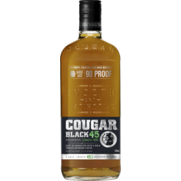 Photo of Cougar Black 45% Bottle