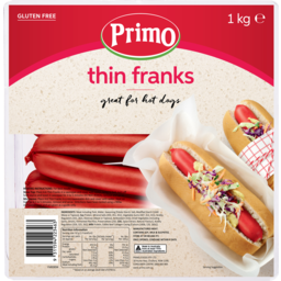 Photo of Primo Thin Franks 1kg