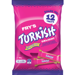 Photo of Cadbury Frys Treat Size Turkish Delight 12 Pack 