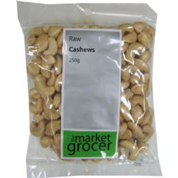 Photo of The Market Grocer Cashews Raw 250gm