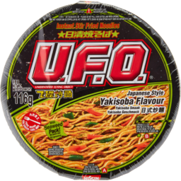 Photo of Nissin UFO Yakisoba Noodle Bowl