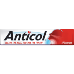 Photo of Anticol Sore Throat Lozenges + Vitamin C 10 Pack 40g