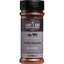 Photo of Lanes BBQ Ancho Espresso Rub / Seasoning 113g