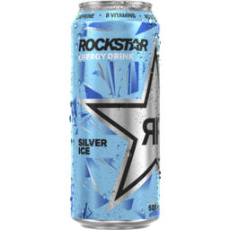 Photo of Rockstar Energy Silver Ice 500ml