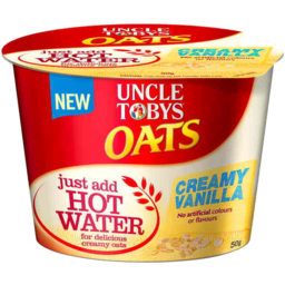 Photo of Uncle Tobys Oats Cup Creamy Honey