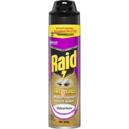 Photo of Raid One Shot Pest Multipurpose Insect Killer Odourless 320g 320g
