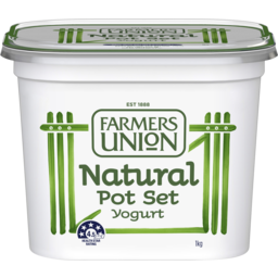 Photo of Farmers Union Pot Set Natural Yogurt 1kg