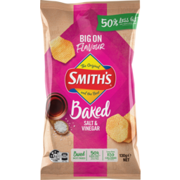 Photo of Smith's Oven Baked Potato Chips Share Pack Salt & Vinegar