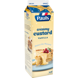 Photo of Pauls Custard Vanilla Christmas 1kg