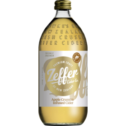 Photo of Zeffer Apple Crumble Infused Cider 1Litre