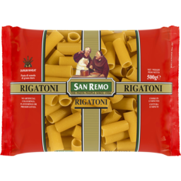 Photo of San Remo Short Pasta #22 Rigatoni 500g