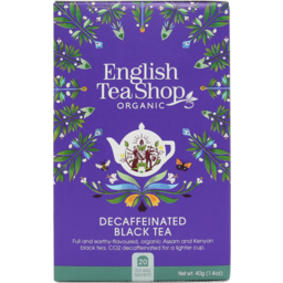 Photo of English Tea Shop Tea - Decaffeinated Black (20 bags)