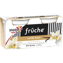 Photo of Fruche Vanilla Bean Yoghurt 2x150g