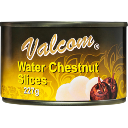Photo of Valcom Water Chestnut Slices 227g