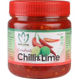 Photo of Healthy & Fresh Crushed Chilli & Lime 185g