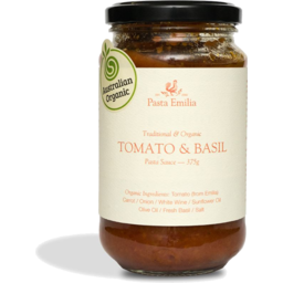 Photo of Emilia Sauce Tomato Basil 375g