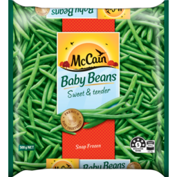 Photo of Mccain Vegetables Premium Baby Beans 500