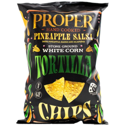 Photo of PROPER CRISPS Tortilla Chips Pineapple Salsa 150g
