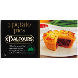 Photo of Balfours Premium Potato Pie 2pk 440g