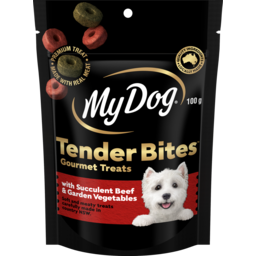 Photo of My Dog Tender Bites With Succulent Beef & Garden Vegetables Gourmet Dog Treats