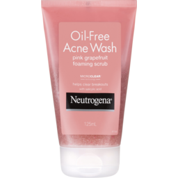 Photo of Neutrogena Oil-Free Acne Wash Pink Grapefruit Foaming Scrub