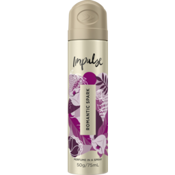 Photo of Impulse Body Spray Aerosol Deodorant Romantic Spark 75ml
