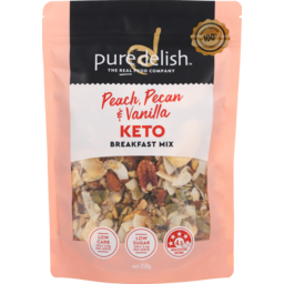 Photo of Pure Delish Breakfast Mix Cereal Peach Pecan & Vanilla 350g