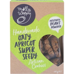 Photo of Molly Woppy Oaty Apricot Super Seedy Artisan Cookies72g