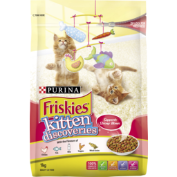 Photo of Friskies Kitten Food Dry Discoveries 1kg