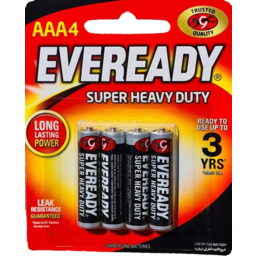 Photo of Eveready Super Heavy Duty Battery Aaa 4