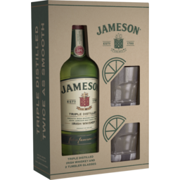 Photo of Jameson Irish Whiskey & Glass
